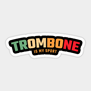 trombone Sticker